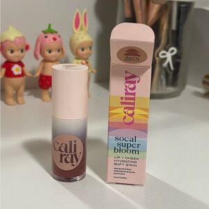 BRAND NEW caliray socal super bloom lip/cheek soft stain in dawn patrol